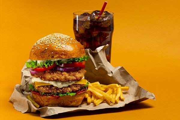 Larger Burger meal