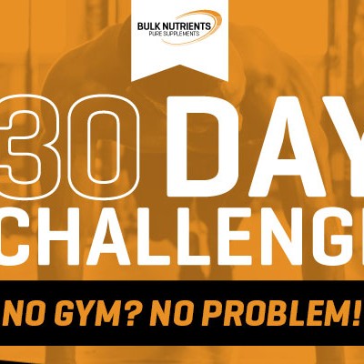 No gym? No problem! Try Bulk Nutrients' free fitness challenges
