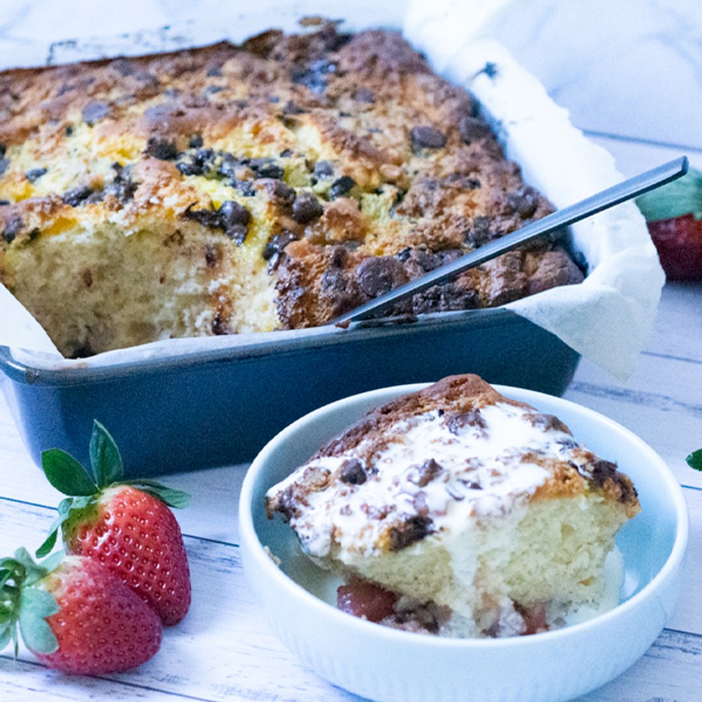 Strawberry and Pineapple Protein Cake | Bulk Nutrients