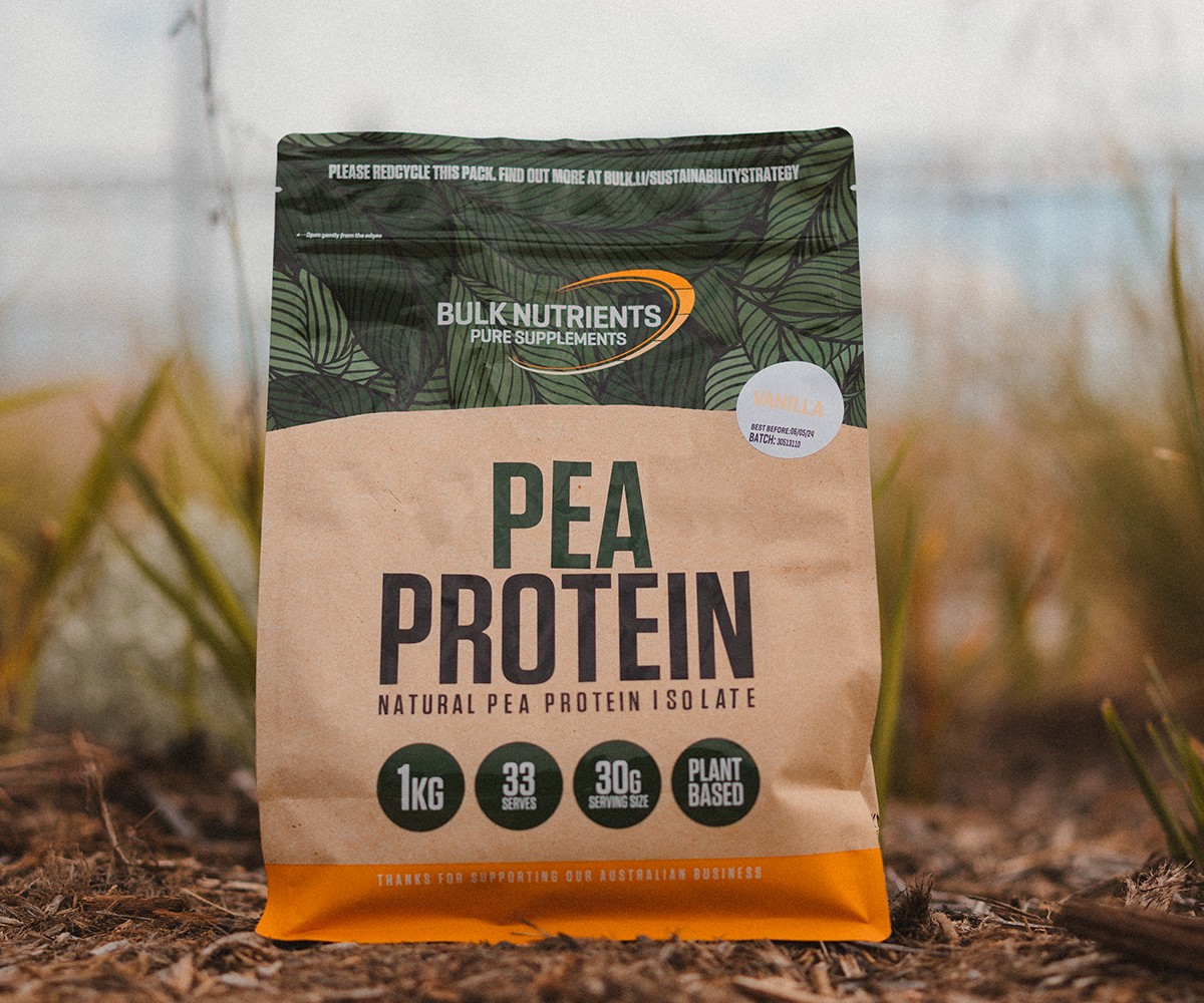 Pea protein might be just as effective as whey.