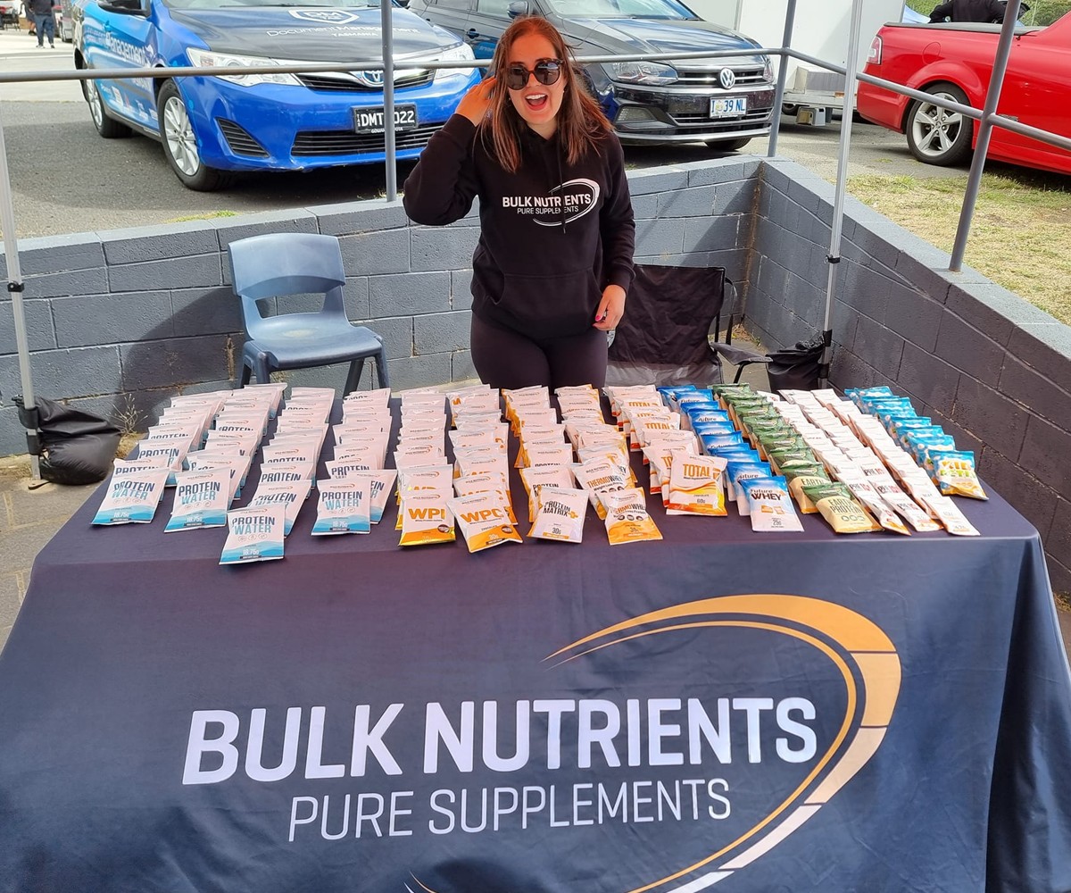 Try some of the quality products from Bulk Nutrients today within the pit area of Bulk Nutrients Baskerville Raceway