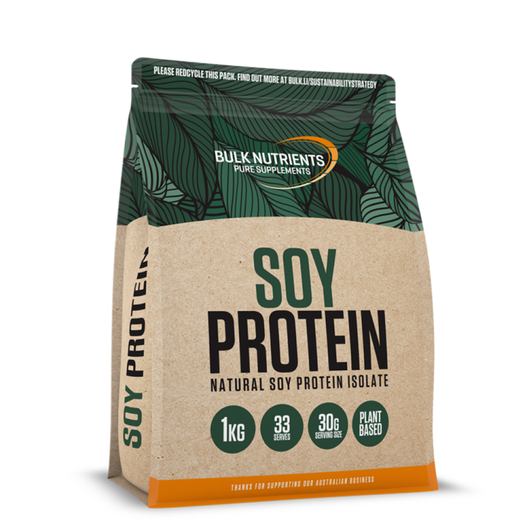 Bulk Nutrients' Soy Protein Isolate is a 100% pure plant based alternative to traditional dairy proteins