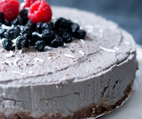 High Protein Vegan Acai Berry Cake recipe from Bulk Nutrients