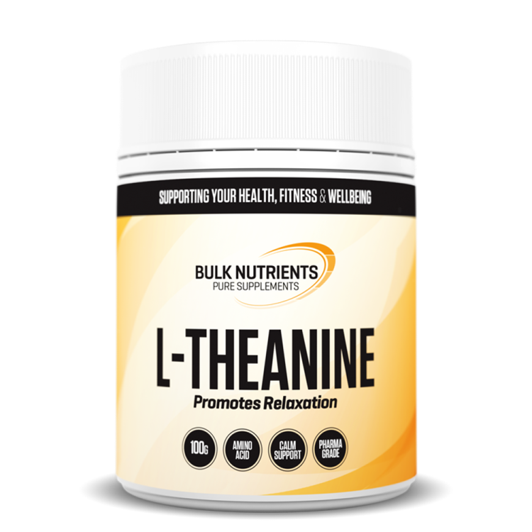 Bulk Nutrients L-Theanine 100g - Supports relaxation and positive mood