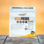 Bulk Nutrients' Vital Pre Mix a small serve only 1.46g offers up to 25% of your recommended daily intake of vitamins and minerals