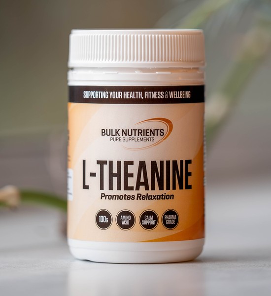 Bulk Nutrients L-Theanine 100g - Supports relaxation and positive mood