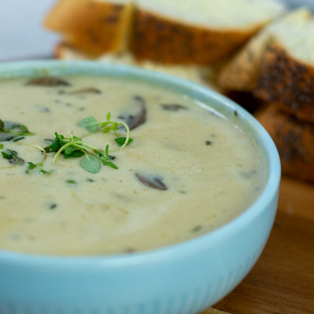 Low Carb Collagen Mushroom Soup | Bulk Nutrients Recipe