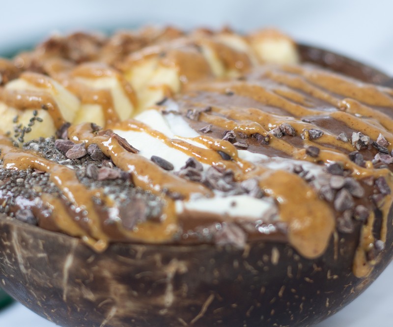 High Protein Bounty Smoothie Bowl recipe from Bulk Nutrients