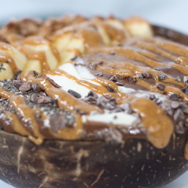 High Protein Bounty Smoothie Bowl recipe from Bulk Nutrients