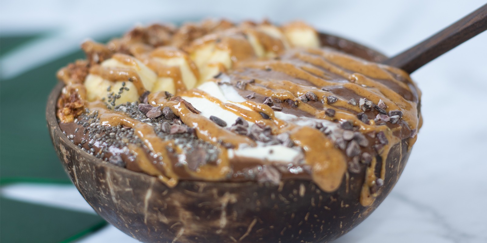 High Protein Bounty Smoothie Bowl recipe from Bulk Nutrients