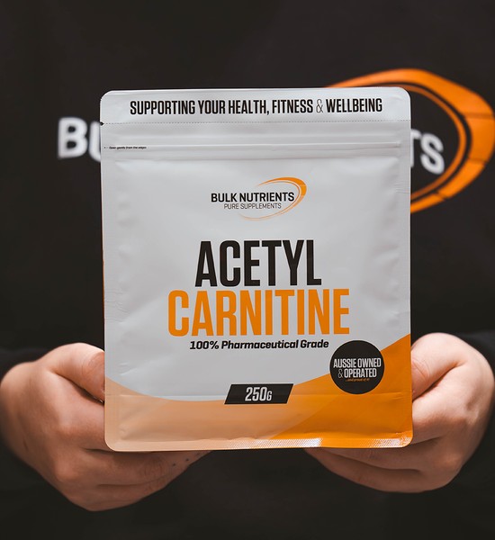 Bulk Nutrients' Acetyl L-Carnitine 100% pharmaceutical grade powder can help increase metabolism burn fat and provide valuable mental support