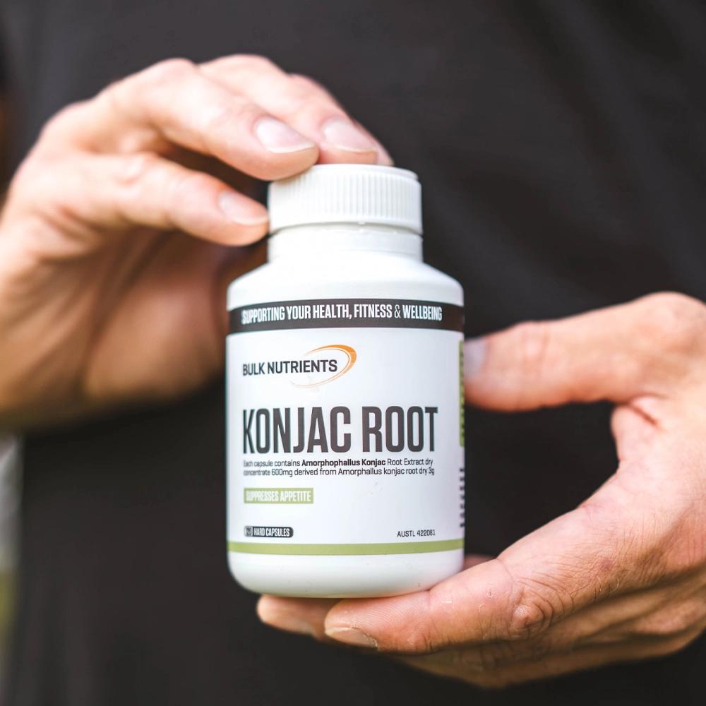 Konjac Root Capsules, Appetite Control, Feeling Full