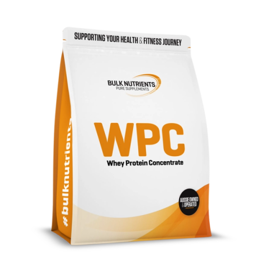 Bulk Nutrients' WPC Whey Protein Concentrate offering high protein levels and unbeatable value