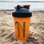 Bulk Nutrients' Transparent Mini Shaker is perfect to keep hydrated for those quick gym sessions