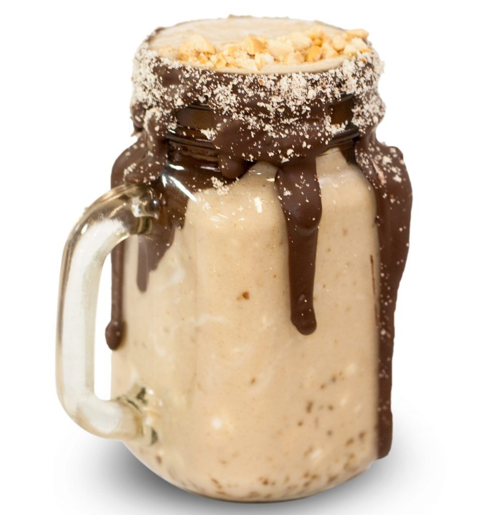 Snickers Protein Smoothie recipe from Bulk Nutrients 