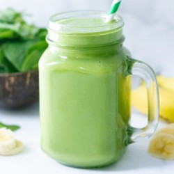 High protein 12 Days of Christmas Coconut Green Smoothie recipe from Bulk Nutrients