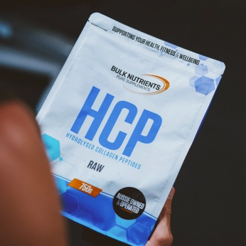 Need a high-quality protein source? Bulk Nutrients' HCP in Raw flavour uses pure Hydrolysed Collagen Peptides to deliver over 20g of protein per serve.