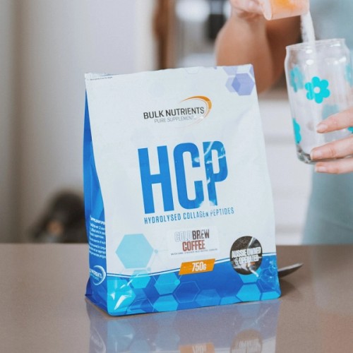 Get the protein your body needs to thrive with Bulk Nutrients' HCP in Cold Brew Coffee flavour, which uses pure Hydrolysed Collagen Peptides to provide over 20g of protein per serving.