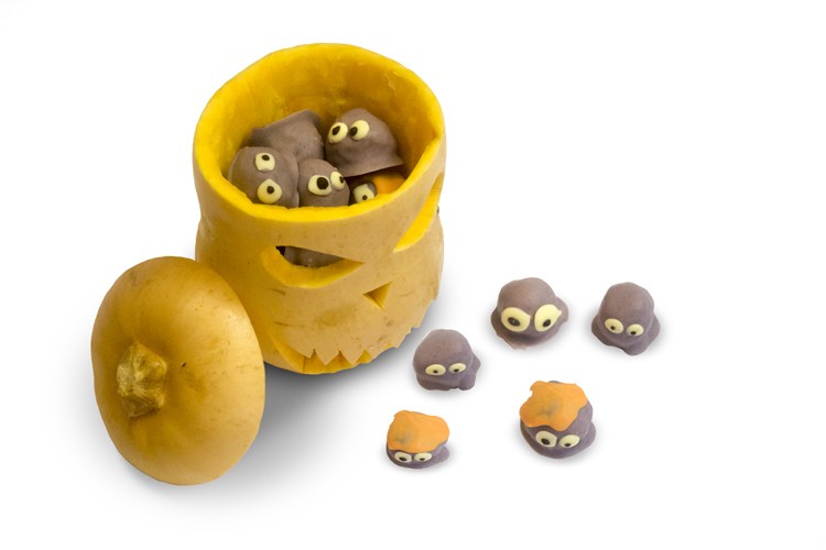 Halloween Monster Protein Balls recipe from Bulk Nutrients