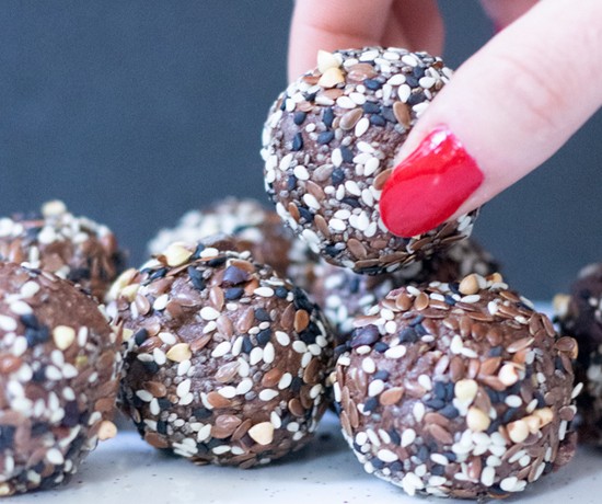 High Protein Nutella Inspired Protein Balls recipe from Bulk Nutrients