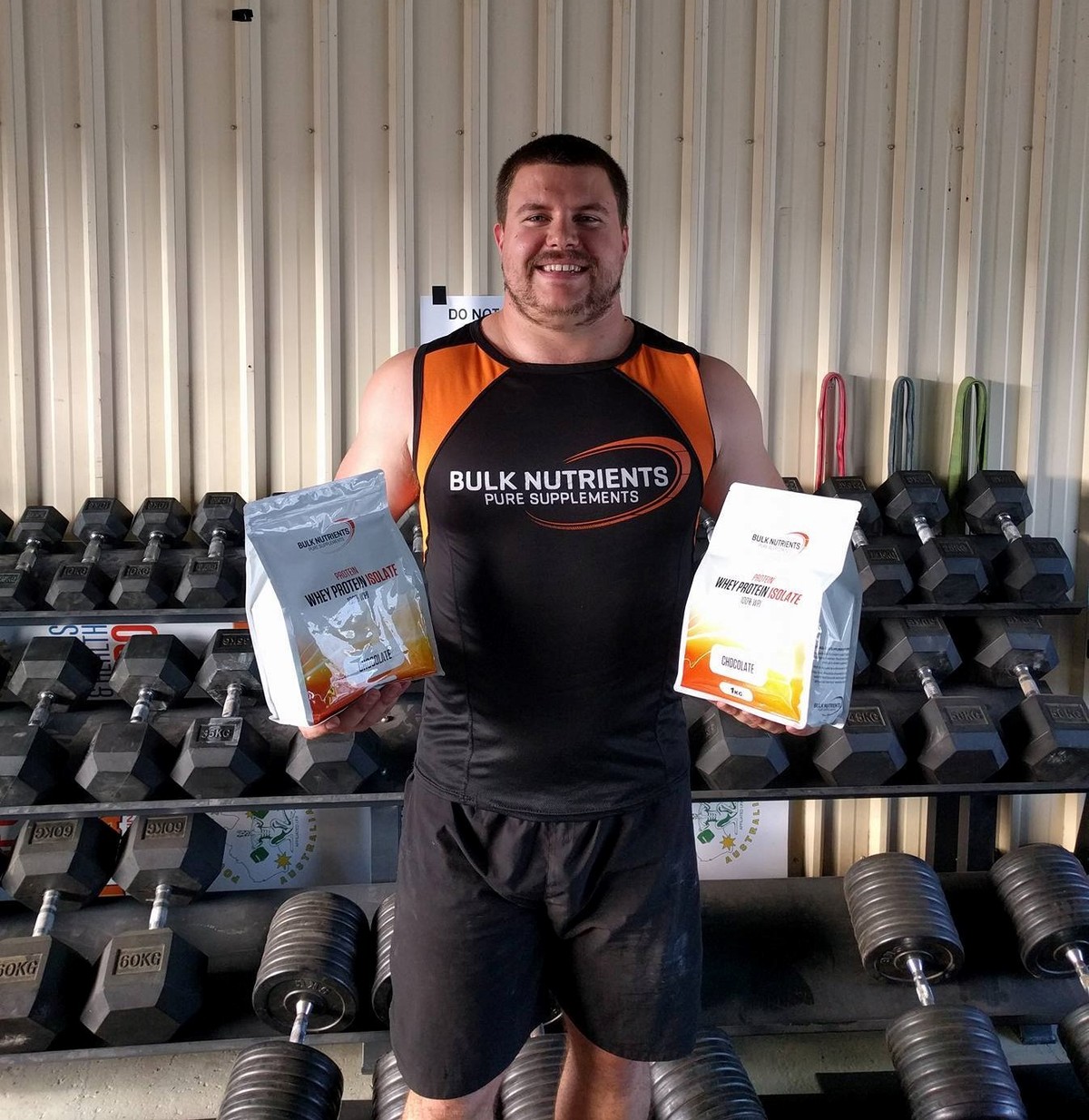 Dave Napper's favourite protein source is Whey Protein Isolate.