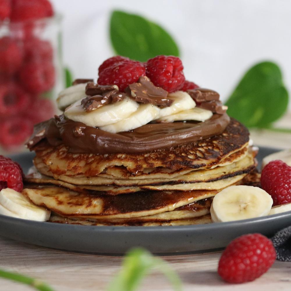 Vegan Choc Hazelnut Pancakes Recipe | Bulk Nutrients