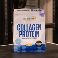 Bulk Nutrients' Collagen Protein Powder provides over 20g of protein per serve.