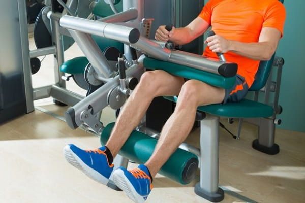 Seated hamstring curls are a fast and efficient way to train.
