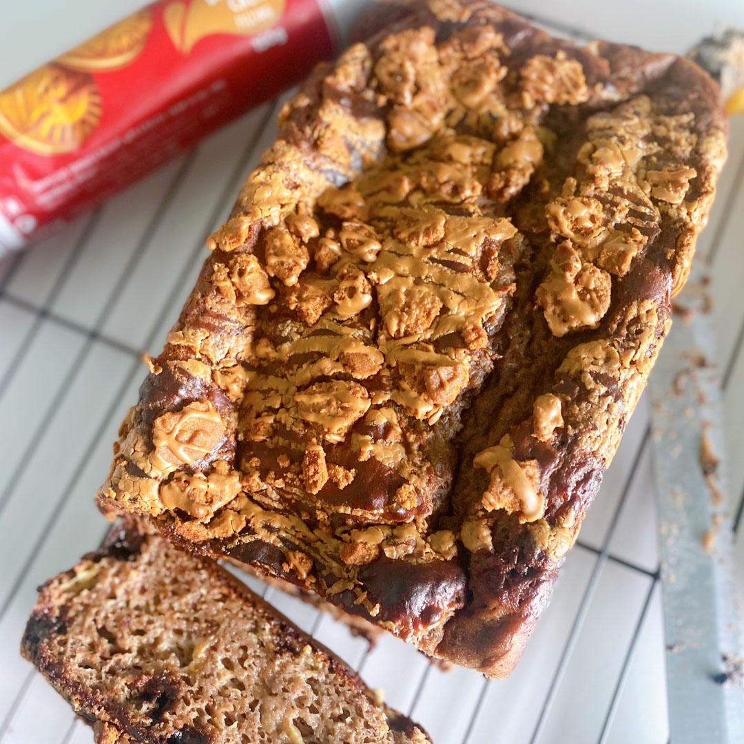 Biscoff Choc Banana Bread