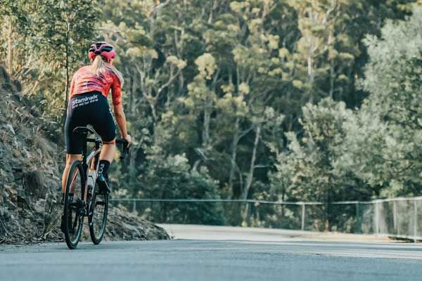 Covid-19 social restrictions saw fewer cars on the road and more cyclists out and about.