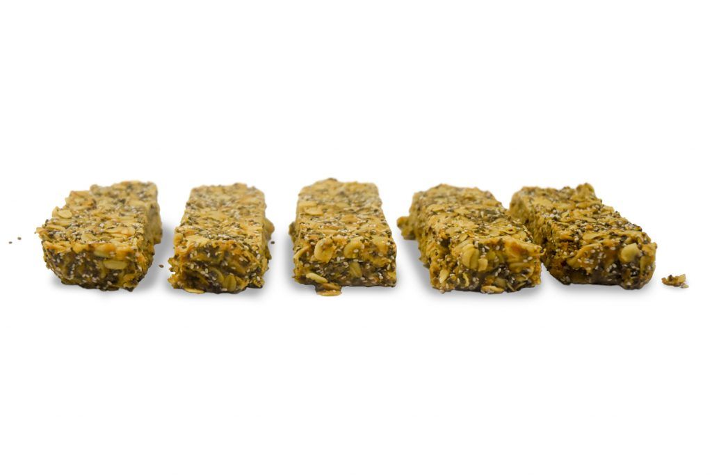 Peanut Butter and Oat Slice recipe from Bulk Nutrients 