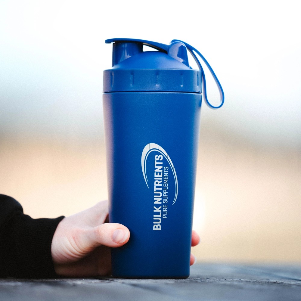 Bulk Nutrients Blue Stainless Steel Shaker