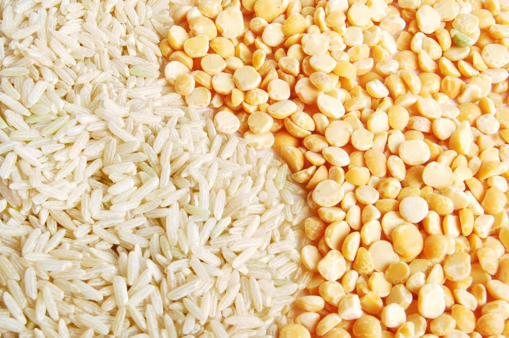 Rice-Pea-raw