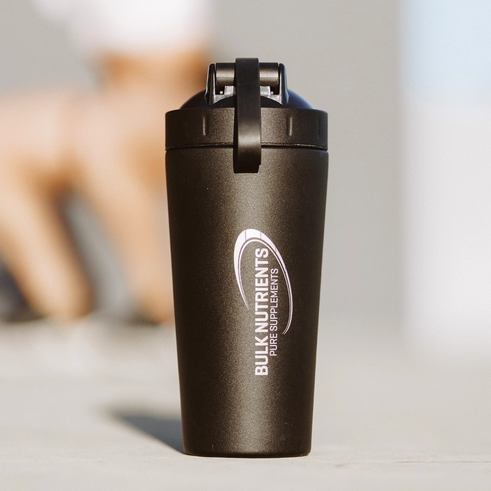 Bulk Nutrients Black Stainless Steel Shaker