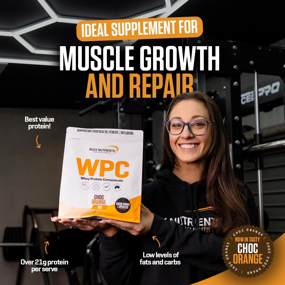 WPC - Ideal supplement for muscle growth and repair
