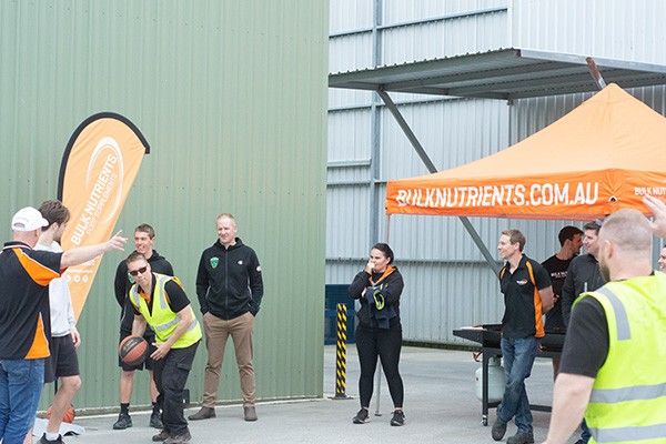 Tasmanian JackJumpers BBQ at Bulk Nutrients