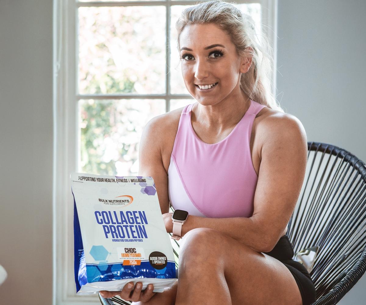 Women have successfully increased muscle mass and strength when using a collagen supplement.