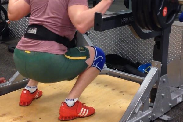 Knee sleeves/wraps and belts can help you feel more secure while squatting heavy and also help prevent injuries.