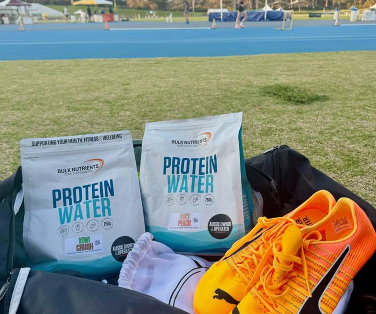 Protein Water has two limited edition flavours Kiwi Crush and Juicy Peach