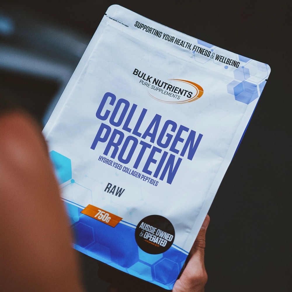 Need a high-quality protein source? Bulk Nutrients' Collagen Protein in Raw flavour, delivers over 20g of protein per serve.