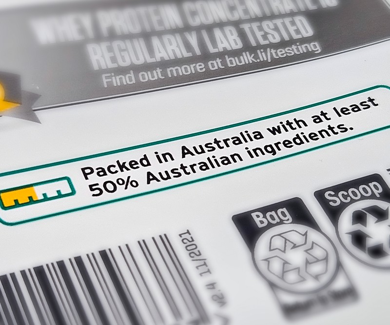 Bulk Nutrients provides your guide to the new country of origin labelling laws