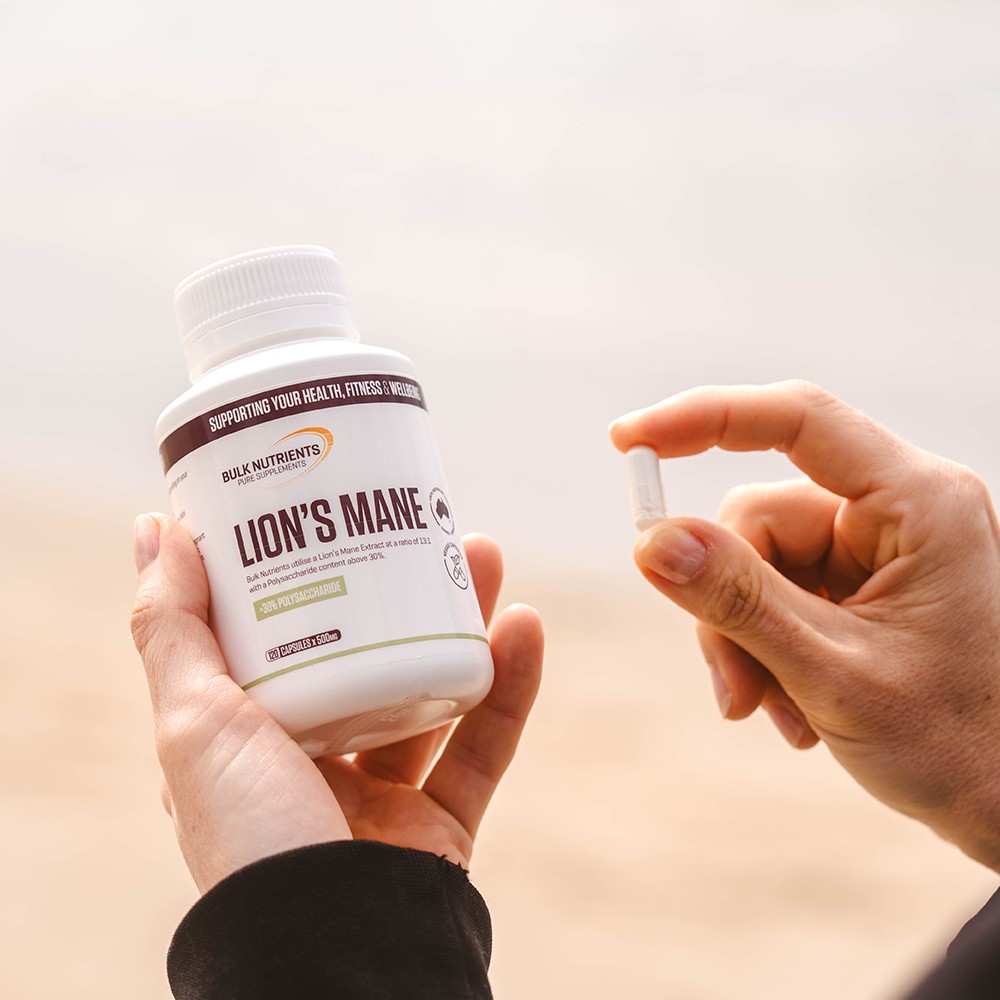 Bulk Nutrients' Lion's Mane Capsules