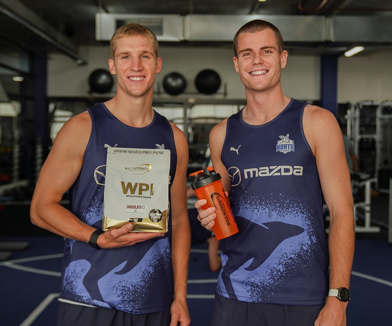 Bulk Nutrients x North Melbourne Football Club Partnership Players with WPI
