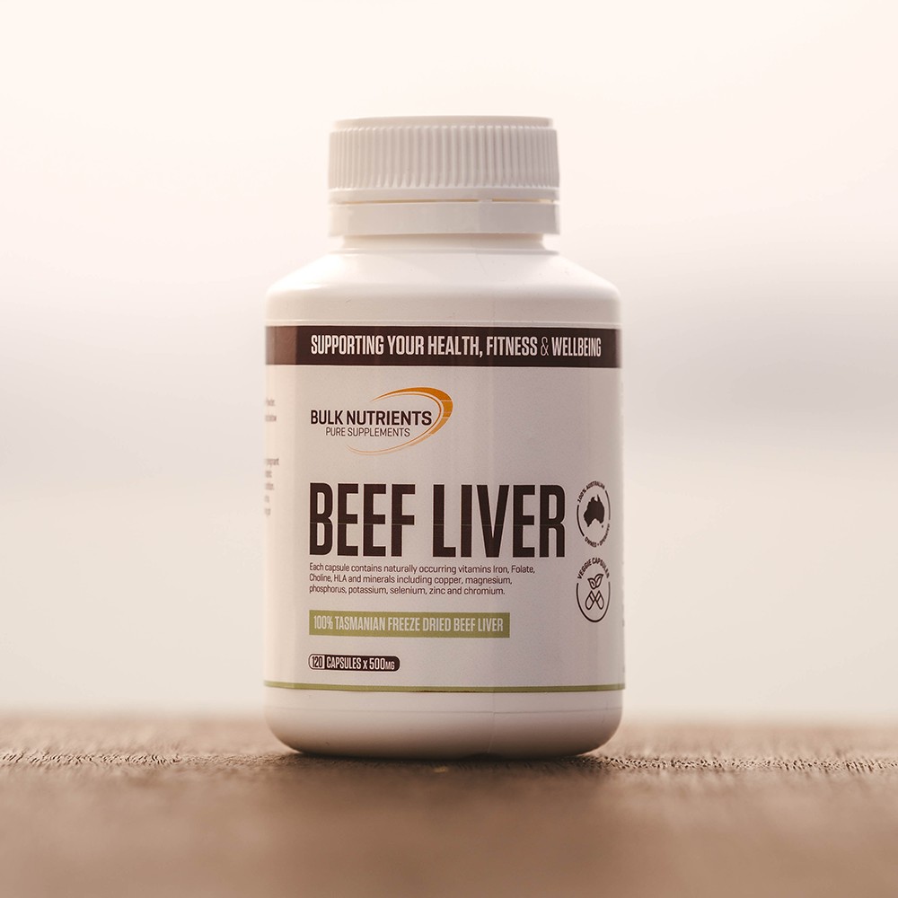 Bulk Nutrients Beef Liver Capsules