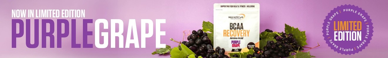 BCAA Recovery now in limited edition Purple Grape - Shop Now!