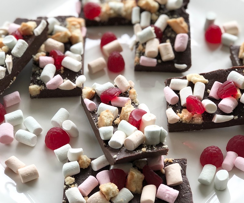 Rocky Road Protein Bars Recipe