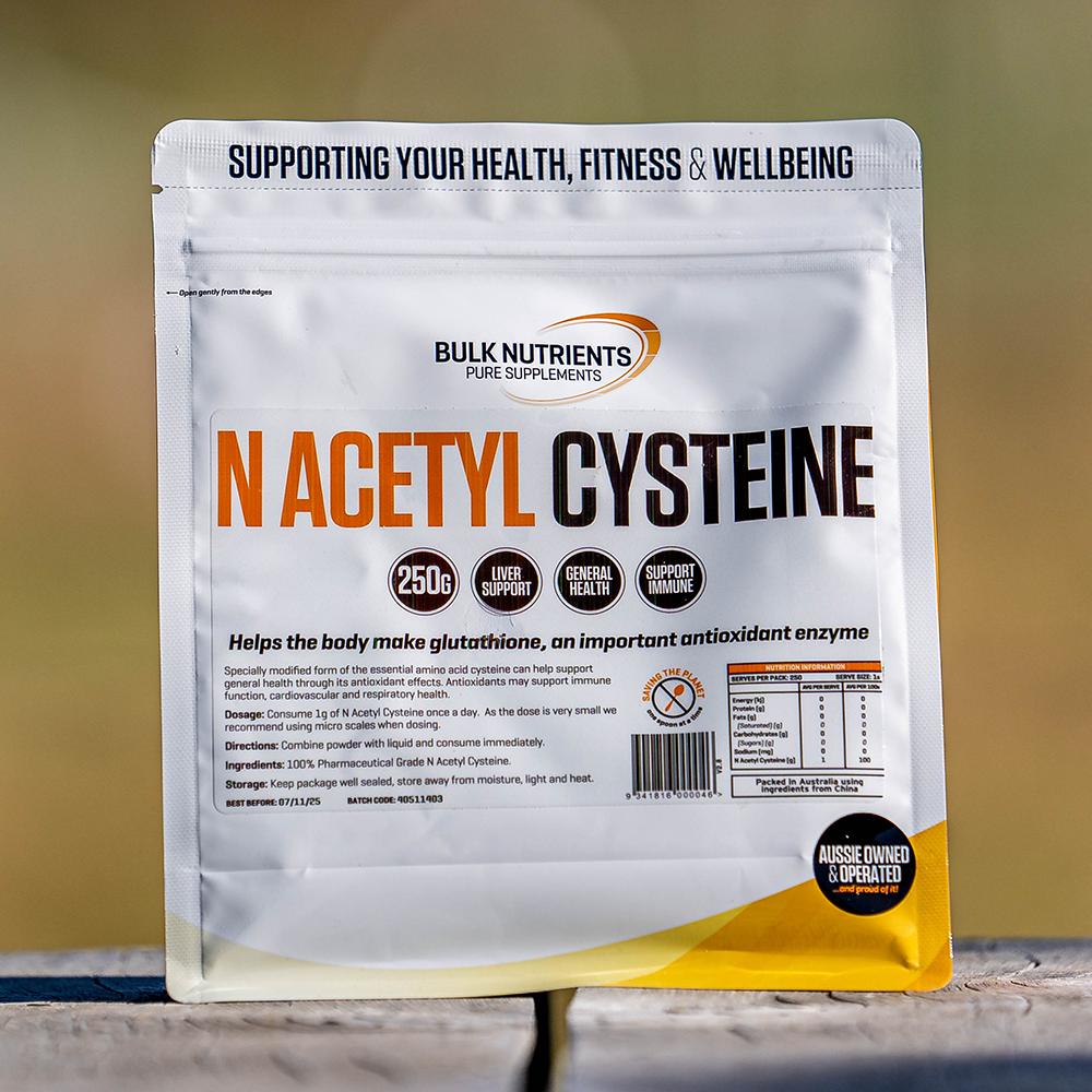 Bulk Nutrients' N Acetyl Cysteine (NAC) powder can help support liver function and offers many additional health benefits