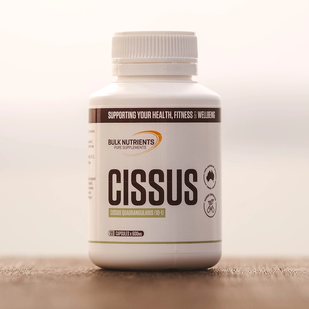 Bulk Nutrients' Cissus Quadrangularis (10-1) Capsules support your joint and bone health