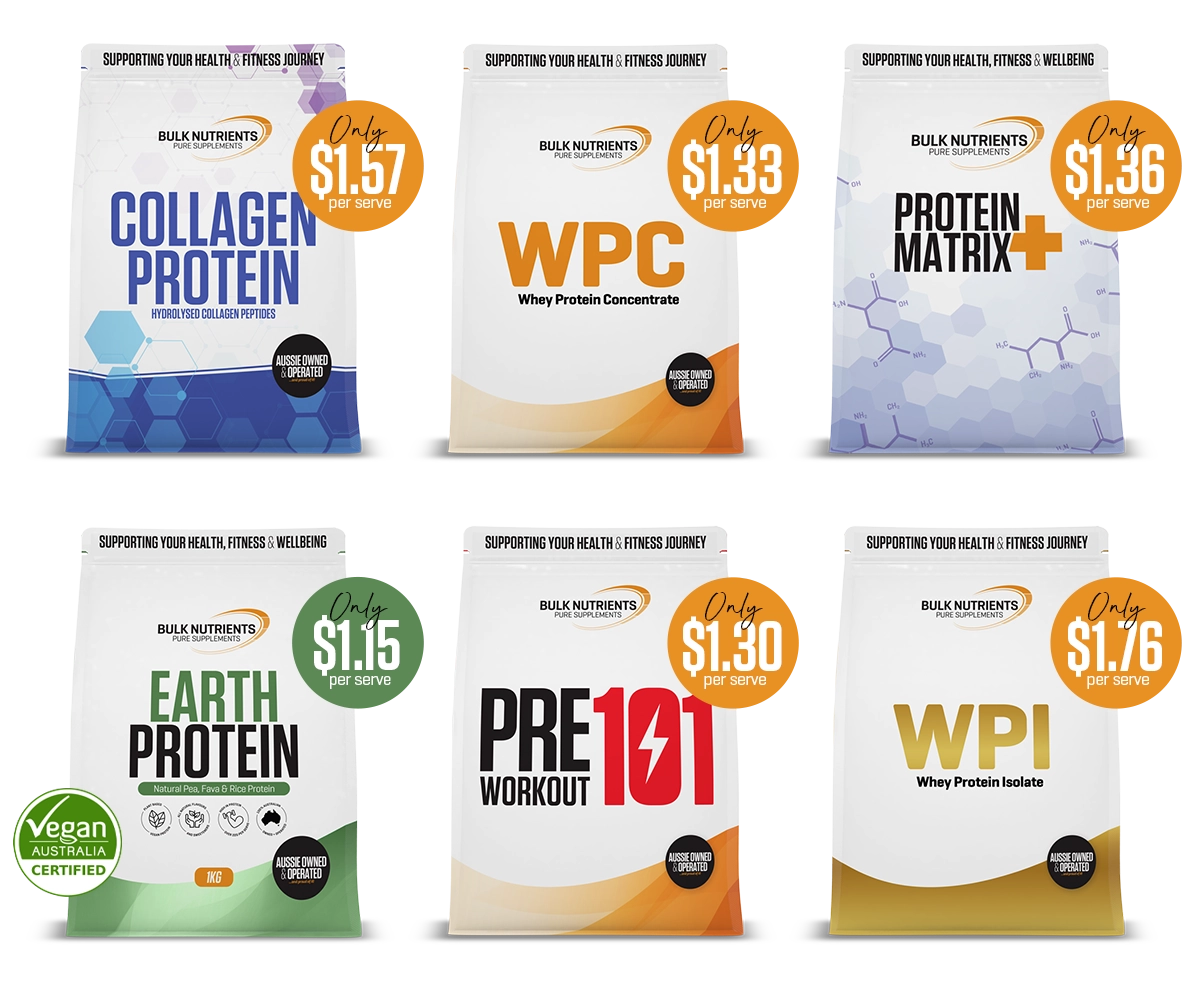 Bulk Nutrients Products with Price Per Server