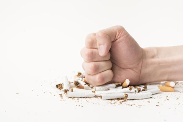 Every cigarette you smoke takes 11 minutes off your life and can cause feelings of stress and anxiety too.